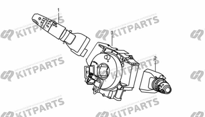 Подрулевые переключатели Dong Feng AX7