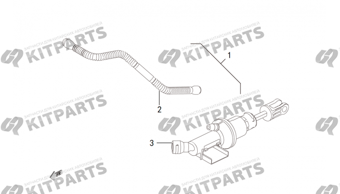 Главный цилиндр сцепления Haval H2