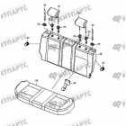 Сиденье заднее